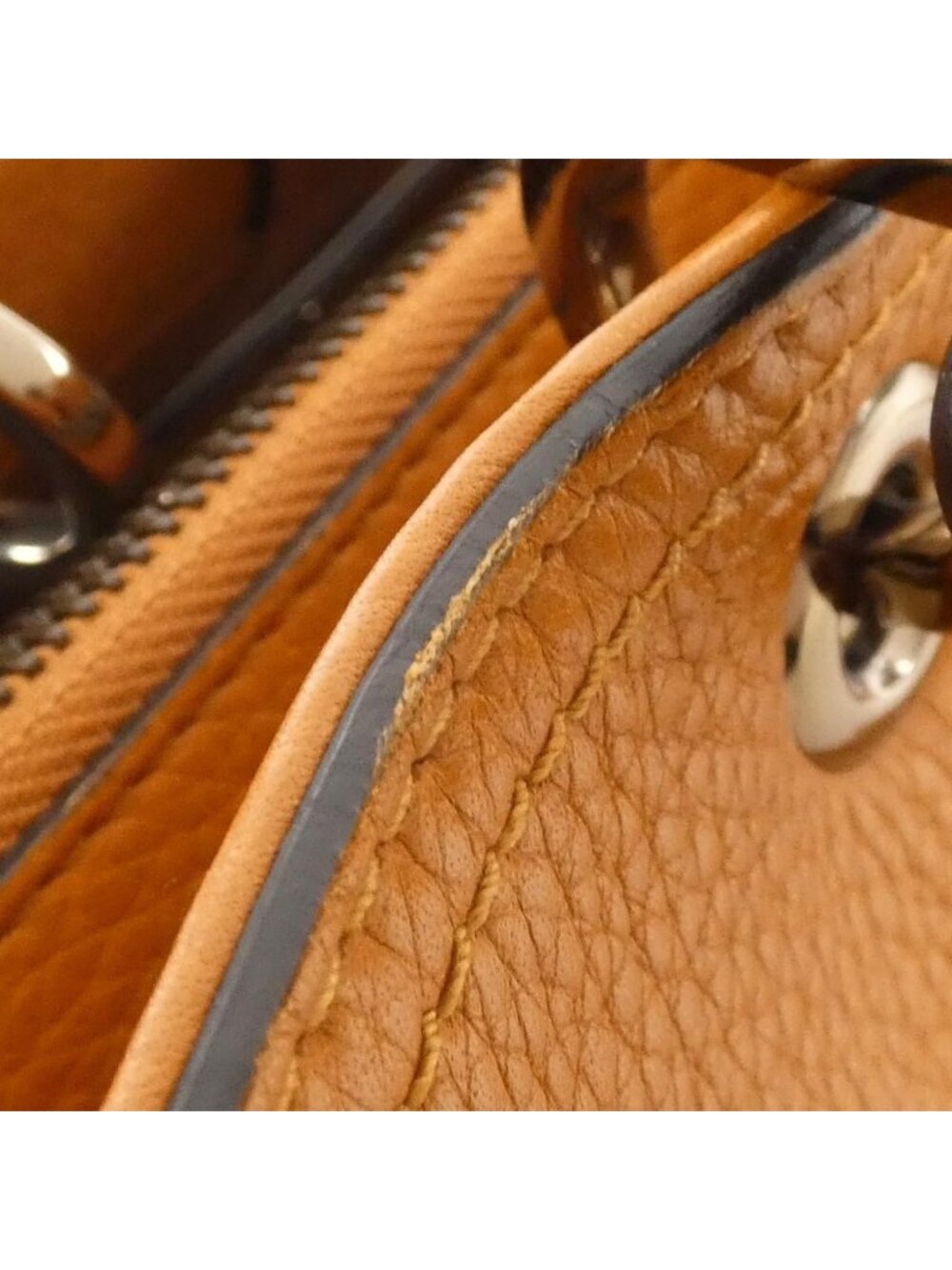 ★SOLD★ Gucci Bag Handbag Orange - Picture 4 of 8
